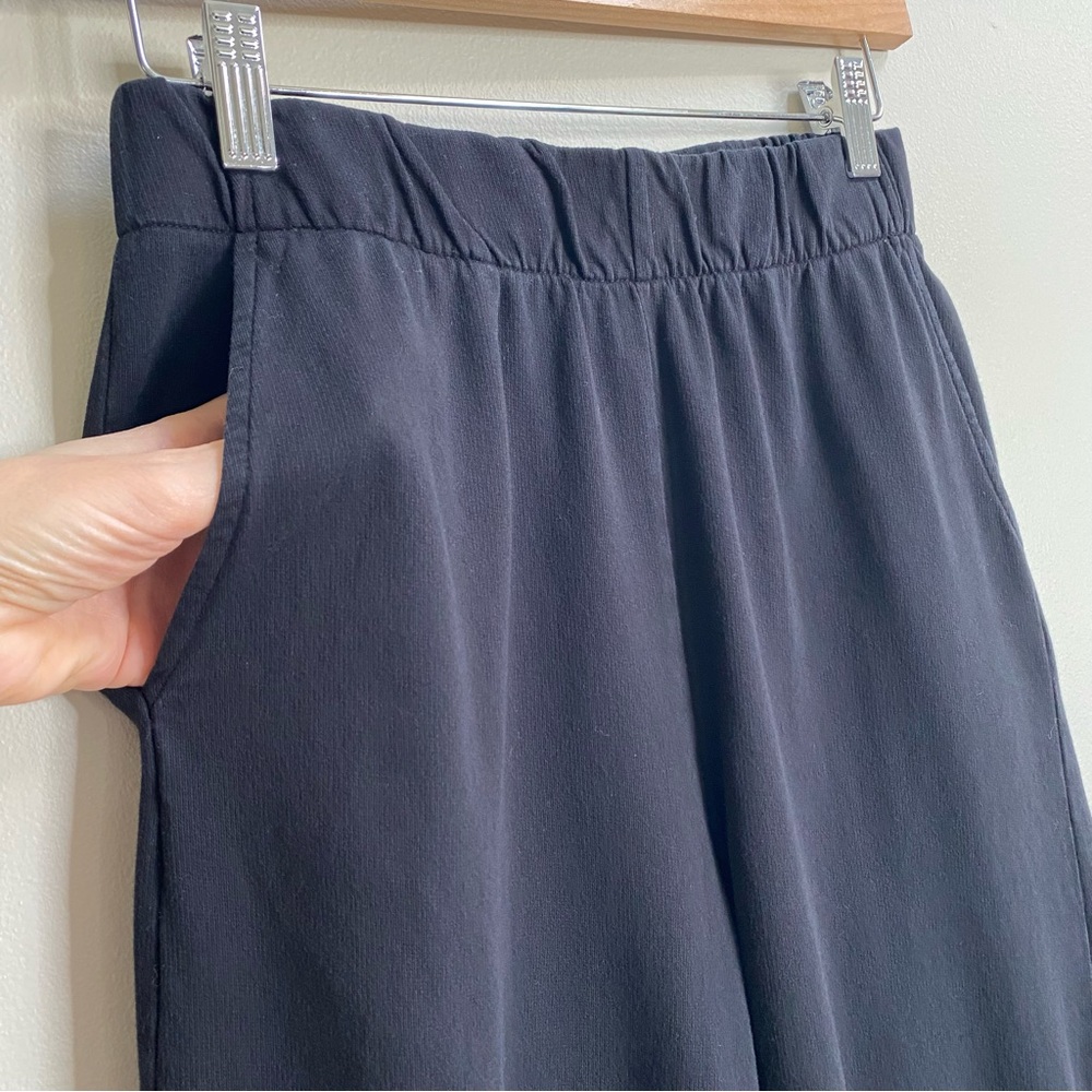 Talentless Black Cotton French Terry Lounge Pant Size Small - Picture 5 of 13